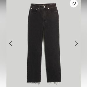 Madewell The Perfect Vintage Straight Jean in Lunar Wash